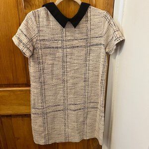 Zara Sheath Dress with Peter Pan Collar